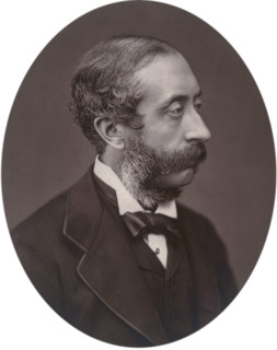 Earl of Carnarvon, President of the Society of Antiquaries, 1880. Carnarvon's maiden speech in the