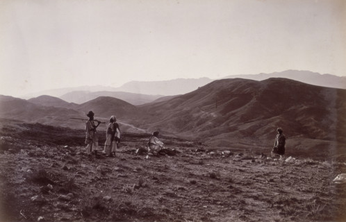 The 44th hill looking towards Jagdulluck, Afghanistan, 1879.