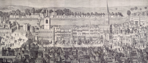 The procession of King Edward VI. from the Tower of London to Westminster, February 19, 1547,