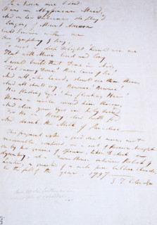Autograph manuscript of "Kubla Khan", by Samuel Taylor Coleridge, 1797. 'In a Vision once I saw: It