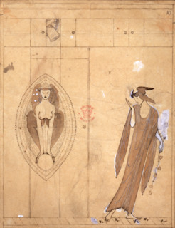 The Sphinx - a  poem, and four plays by Oscar Wilde, 1894. Illustrations by Charles Ricketts.