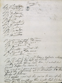 Notes to a meeting about the fate of James II, 1688. Following William of Orange's invasion of