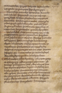 Excerpt from the Anglo-Saxon Chronicle, c1046. The Anglo-Saxon Chronicle, probably begun at the