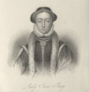 Lady Jane Grey, c1553, (1834-1837). Lady Jane (1537-1554) was the great-granddaughter of Henry VII