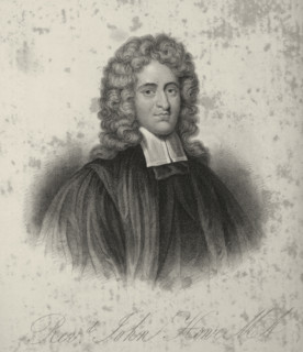 Rev John Howe, late 17th century, (c1834-c1837). John Howe (1630-1705) was an English Puritan