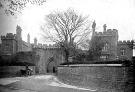 Reading Gaol, c1906. View of the Victorian prison in Reading, Berkshire, where Irish playwright and