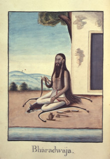 The sage, Bharadvaja, 1803-1804. Inscribed: 'Bharadwaja.' Renowned scholar, economist, grammarian
