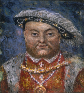 Portrait of Henry VIII, c1522-c1536. From "The Penitential and other Psalms", a prayer book written