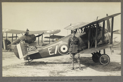 The eyes of the army, 1921. From India Office Official Record Of The Great War, 1921.