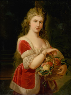 Young Woman with Fruit, 1874.
