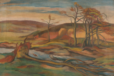 Early Spring Landscape, 1929.
