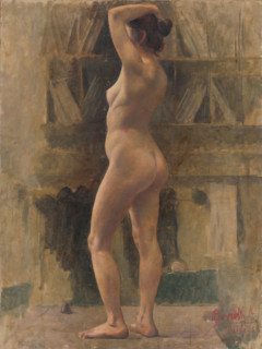 Female Nude, 1889.