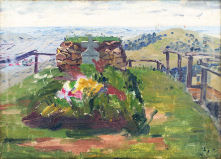 Stefánik's tomb on Bradlo Hill, 1920. Milan Rastislav Stefánik (1880-1919) was a Slovak politician,