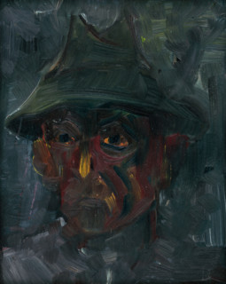 The head of a Man in a Hat, 1940-1944.