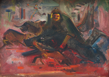 Boar Hunt, 1940.