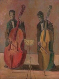 Bassists, 1945.