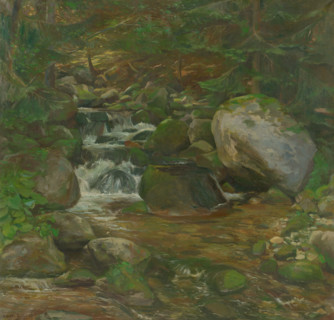 Demänovka Creek, 1953.