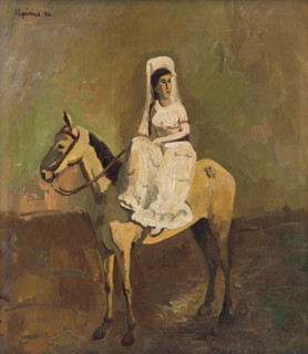 Equestrienne, 1940.
