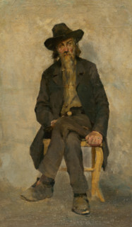 Study of a Seated Old Man, around 1894.