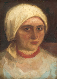 Head of a Young Woman, around 1905.