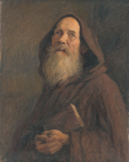 Study of a monk, c1899.