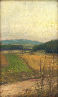 Landscape with hills in the distance, c1902.