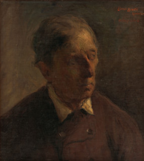 Head Study of a Man, around 1899.