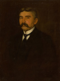 Portrait of the artist's father, 1905-1910.