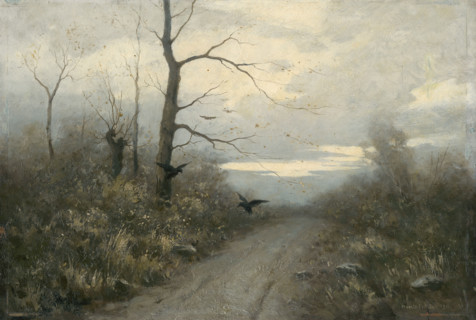 Winter landscape, c1911.