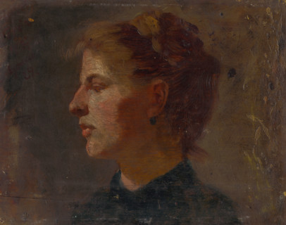Head Study of a Younger Woman, around 1900.