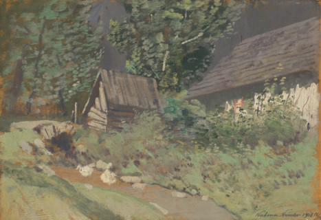 Behind the Barn, 1918.