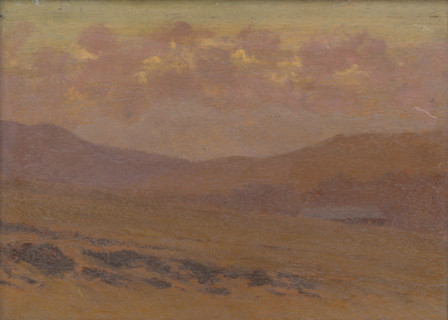 Tatras landscape, early evening, c1932.