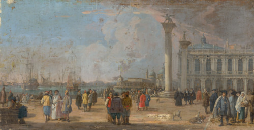St Mark's Square in Venice, 1780-1800.
