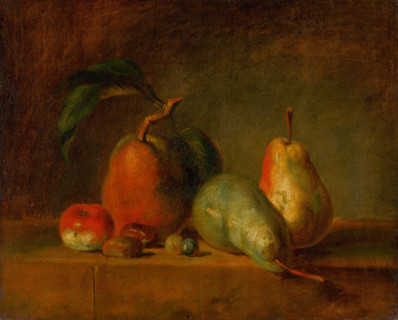 Still Life with Pears, 1850-1860.