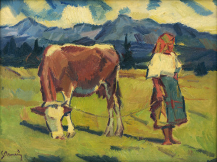 In the Pasture, 1937-1938.