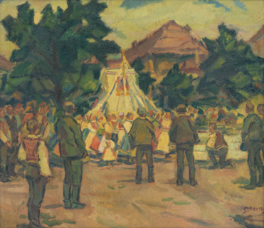 Prayer Meeting near Pezinok, 1937.