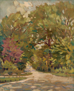 Spring in Petrzalka, 1921.