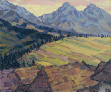 Landscape near Zdiar, 1940-1945.