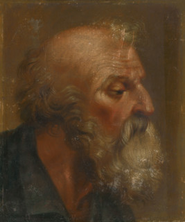 Head Study of an Apostle, 1835.