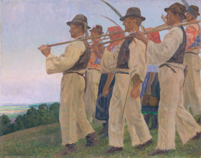 Reapers, c1910.