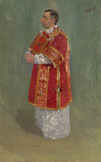 Figure of Clergyman, 1890-1900.