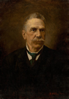 Portrait of a man with a mustache, 1902.
