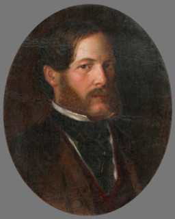 Portrait of Baron Gejza Mednyánszky, 1855.