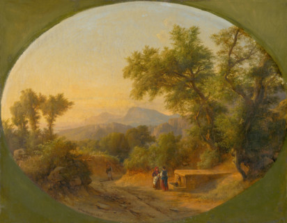 Italian Landscape, 1853.