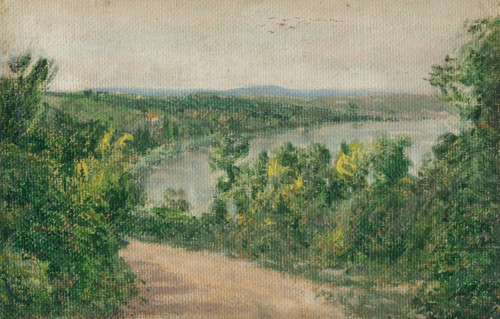 Landscape from the Basin of the Danube, 1900.