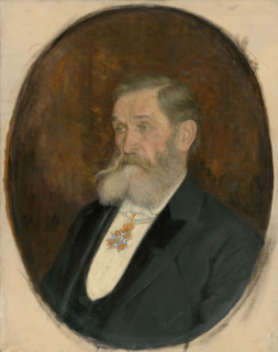 Portrait of S. H. Vajanský, 1912. Svetozár Miloslav Hurban (1847-1916) was a Slovak poet, lawyer