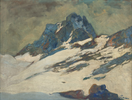 The Tatras in winter, 1925-1935.