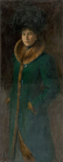 Portrait of Baroness Fleshová, 1901.
