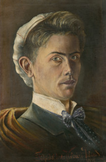 Self-portrait, 1899. Slovak artist who died at 33.