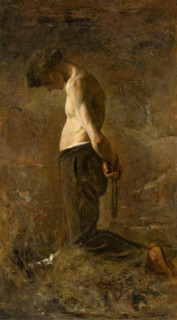 Kneeling Convict, 1878-1880.